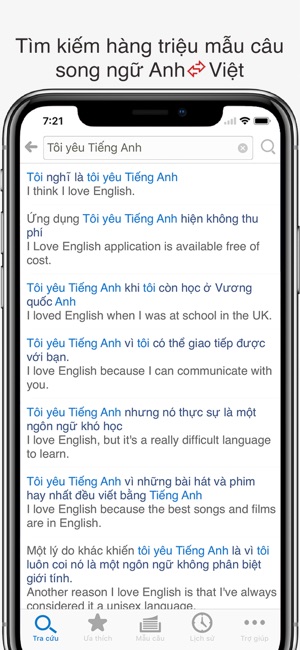 Tra câu Việt - Anh(圖2)-速報App