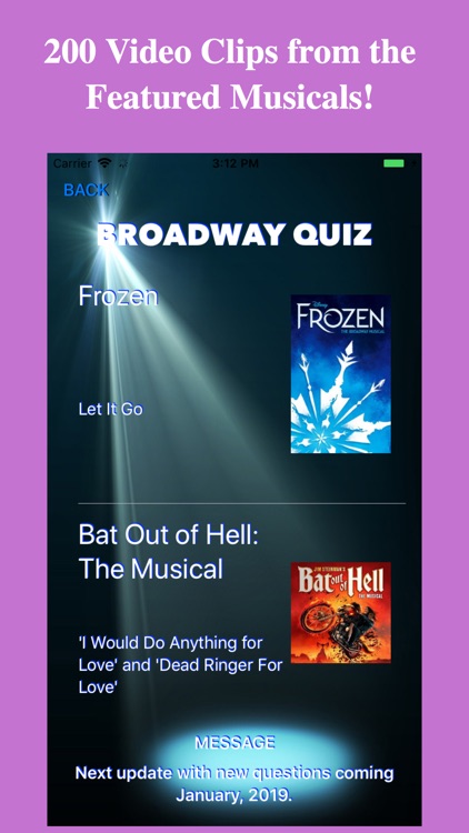 Broadway Quiz