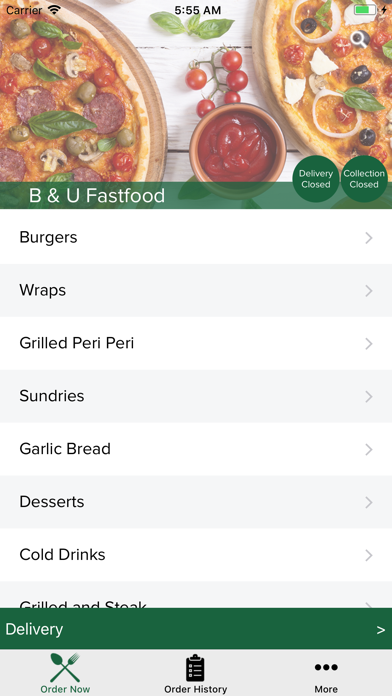 B and U Fastfood screenshot 2