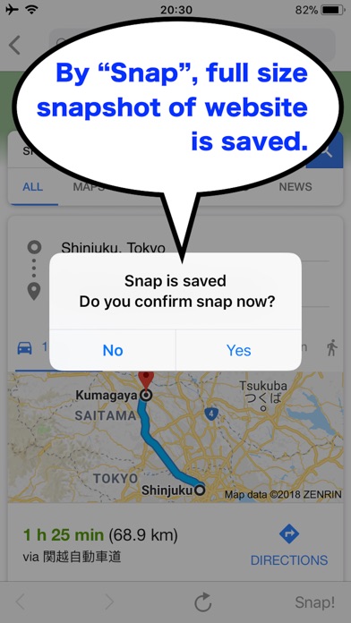 Web Snap App screenshot 2