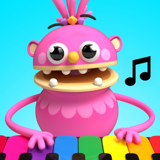 Petoons Piano music and songs for kids and family iOS App