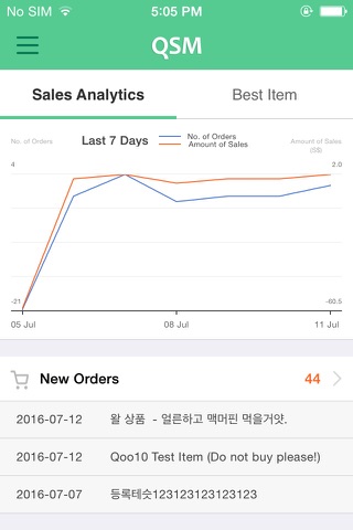 QSM - Qoo10 Sales Manager screenshot 3