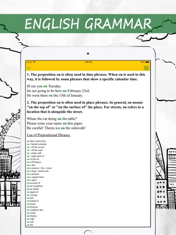 Learning English: Prepositions screenshot 3