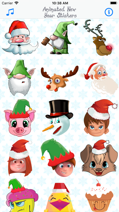 How to cancel & delete Animated New Year Stickers from iphone & ipad 2