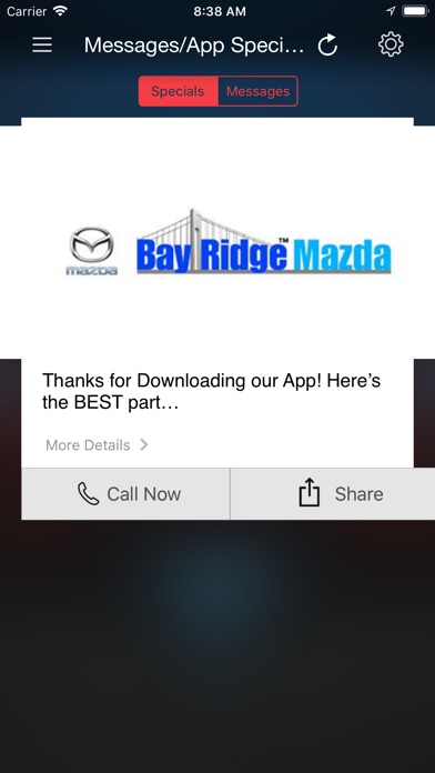 Bay Ridge Mazda MLink screenshot 4