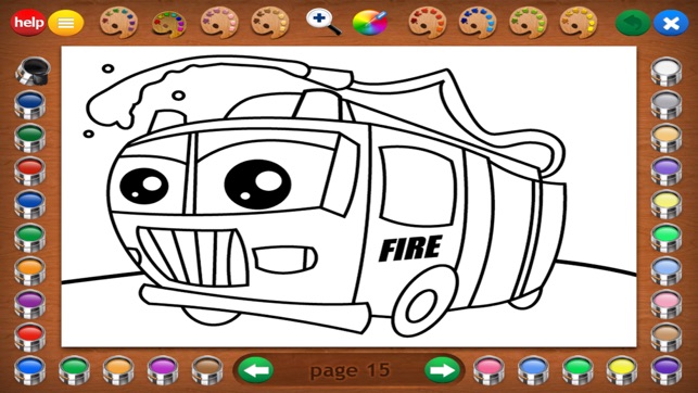 Coloring Book 11 Lite: Trucks(圖5)-速報App