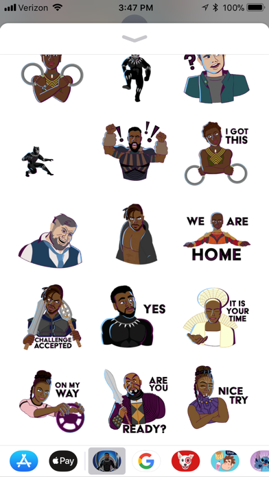 Marvel Stickers: Black Panther screenshot 2