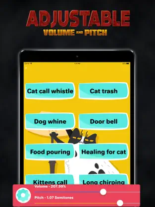 Captura 2 Cat Meow Sound & Whistle Call iphone