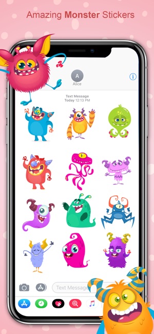 Monster Stickers Pack - MS(圖4)-速報App