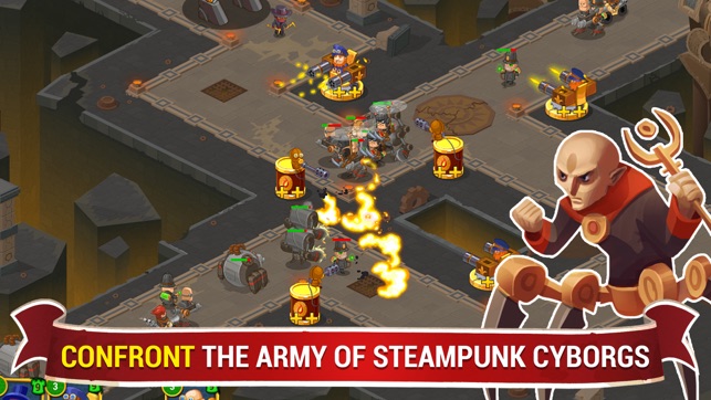 Steampunk 2 Pro: Tower Defense(圖1)-速報App