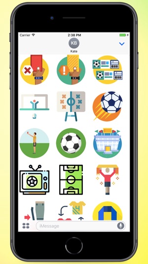 Football Icons Stickers(圖2)-速報App