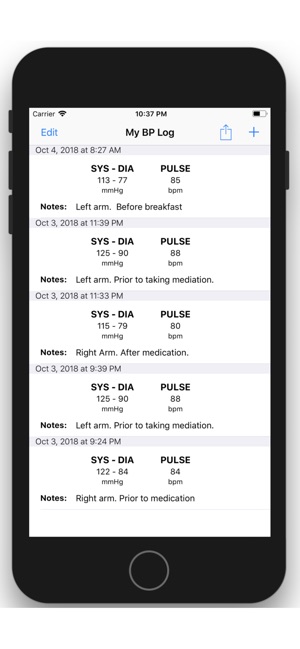 My Blood Pressure Journal(圖3)-速報App