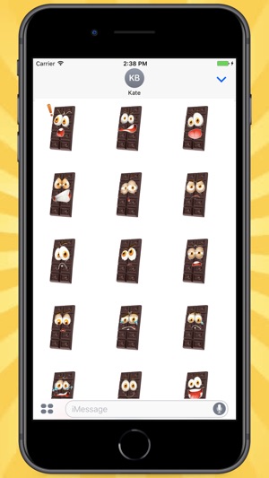 Emotional Chocolate Stickers(圖1)-速報App