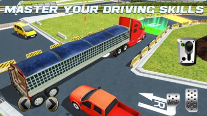 3D Monster Trucker Parking Simulator Game - Real Car Driving Test Run Sim Racing Games Screenshot 2