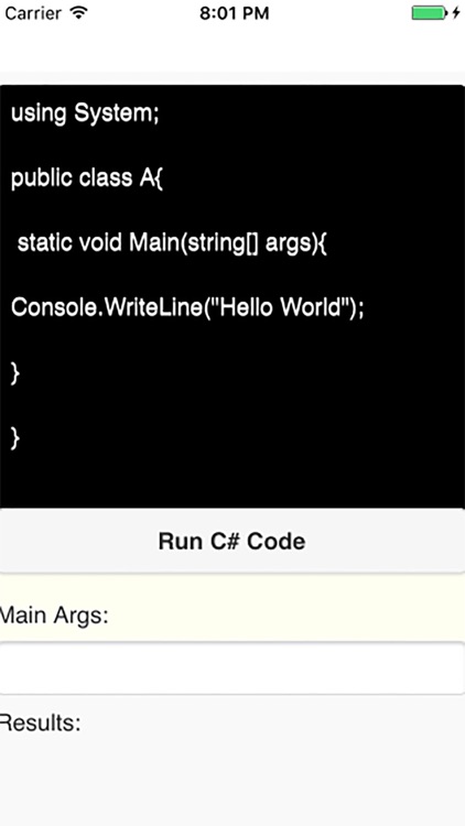 C# Executor