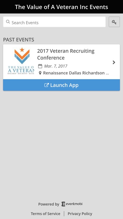 Value of a Veteran Events