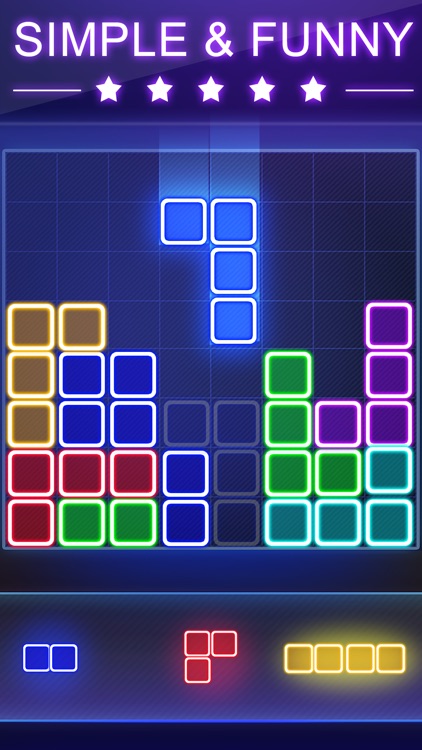 Puzzle Block - Glow Block Game screenshot-2