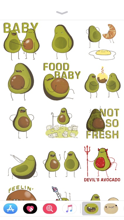 Avocado Stickers screenshot-3