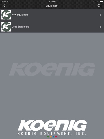 Koenig Equipment screenshot 3