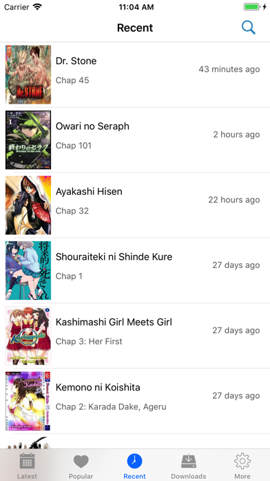 Manga Reader App screenshot 4