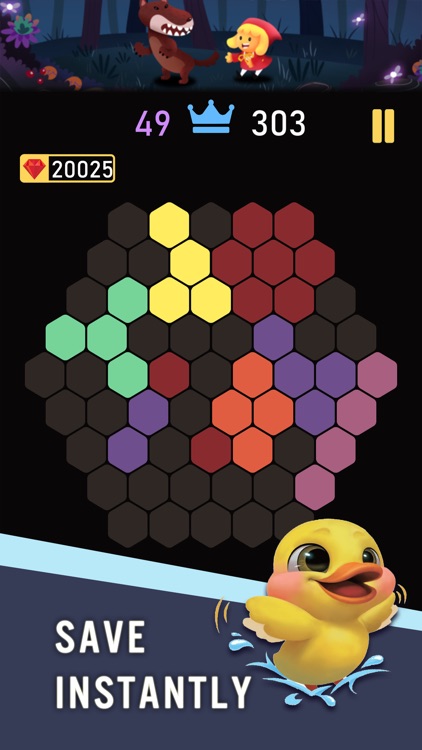 Hexia : Hexagon Block Puzzle screenshot-4