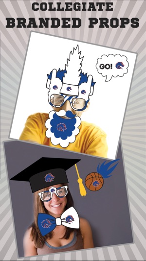 Boise State Broncos PLUS Selfie Stickers(圖2)-速報App