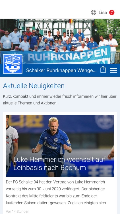 Schalker Ruhrknappen Wengern