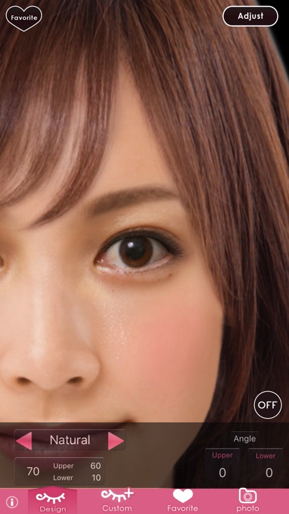 Eyelash: Try various designs