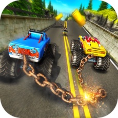 Activities of Chained Monster Truck Racing