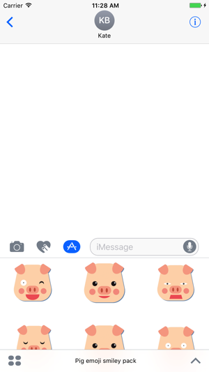 Pig emoji smiley pack(圖3)-速報App