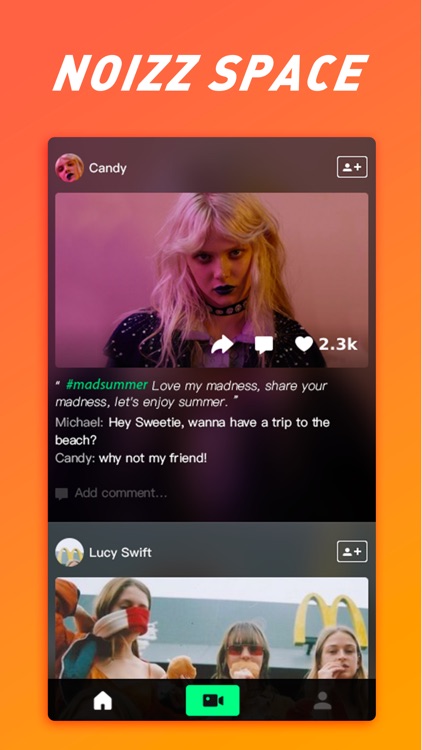 Noizz-Music Cam & Video Editor screenshot-0