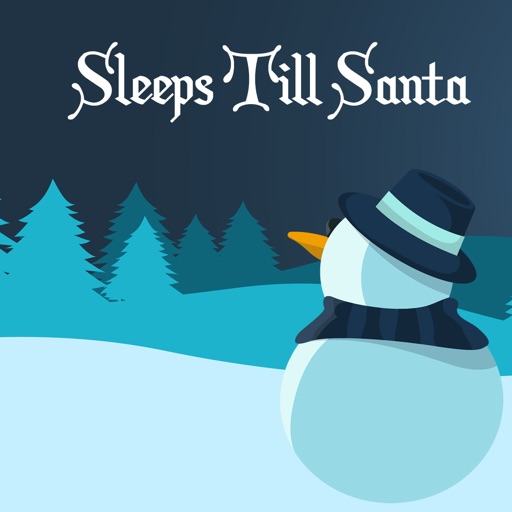 Sleeps untill Christmas icon