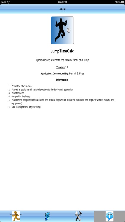 JumpTimeCalc screenshot-3