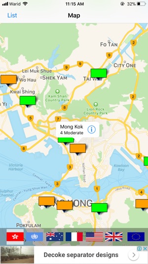 Hong Kong Air Pollution