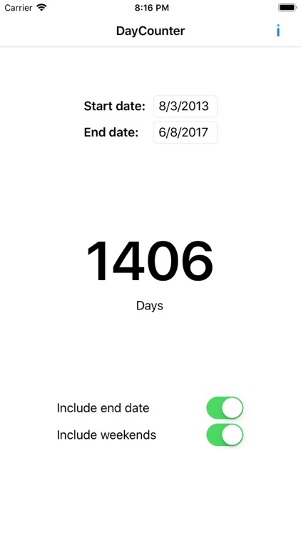 DayCounter App