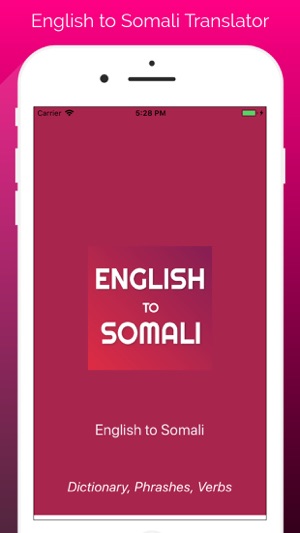 English Somali translator