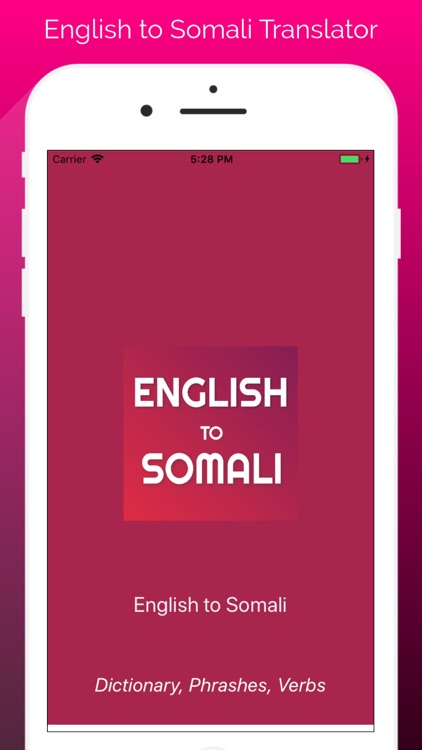 English Somali translator