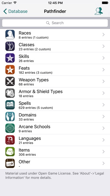 RPG Scribe Pathfinder screenshot-3