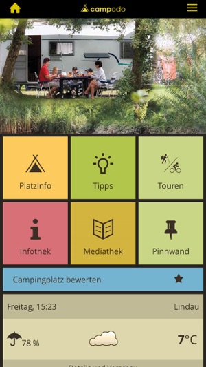 Campodo - die CampingInfoApp!(圖1)-速報App