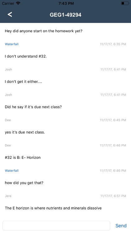 ClassConnect: Chatroom