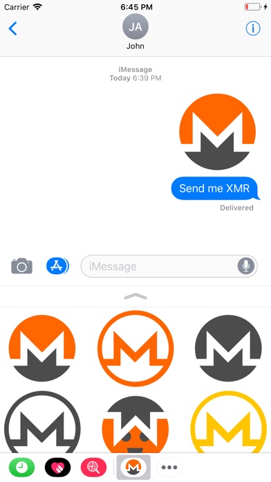 Monero Sticker Pack screenshot 2