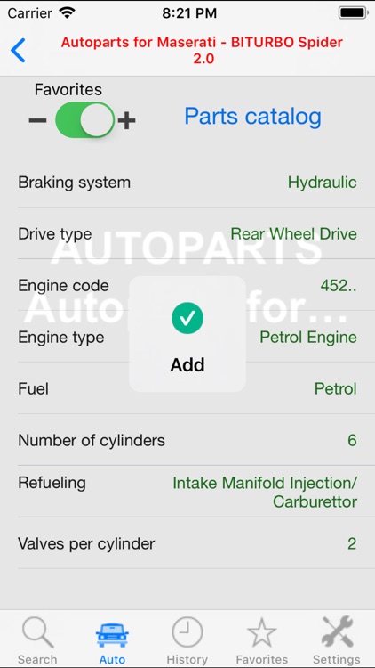 Autoparts for Maserati screenshot-4