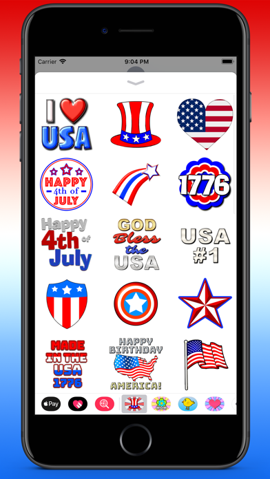 July 4th Fun Stickers screenshot 3