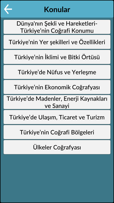 How to cancel & delete Kpss Coğrafya Soru Bankası from iphone & ipad 1