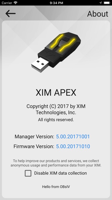 Can T Connect Xim Apex To Pc