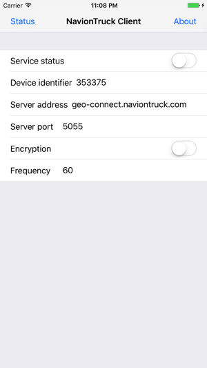 NavionTruck Client