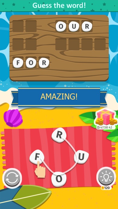 Word Weekend - Connect Letters screenshot 2