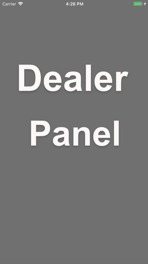 Dealer Panel