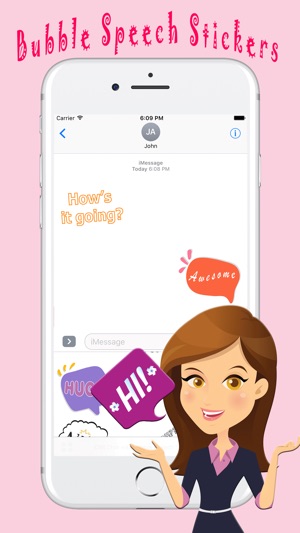 Chit Chat With Bubble Speech Text Stickers(圖2)-速報App