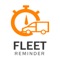 Fleet Reminder is Reminding/Notifying the Expiry Date for particular Service/Renewals of respective Vehicle